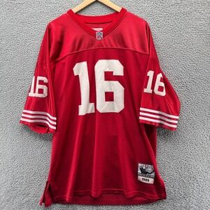 Vintage Joe Montana Mitchell And Ness Throwback Jersey Mens Size 56 3XL